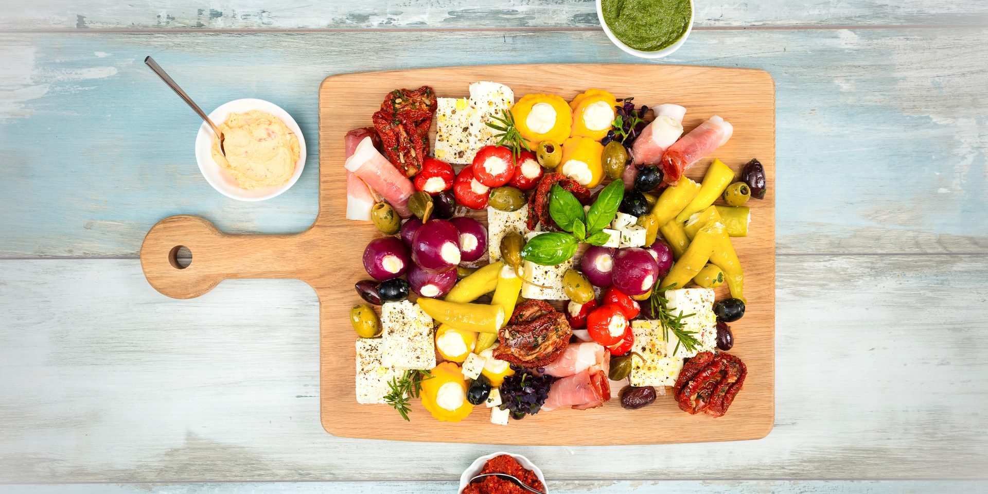 Frische und Service Platte