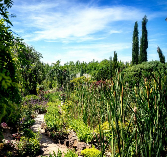 Garten der Gerryland AG Werbeagentur Würzburg