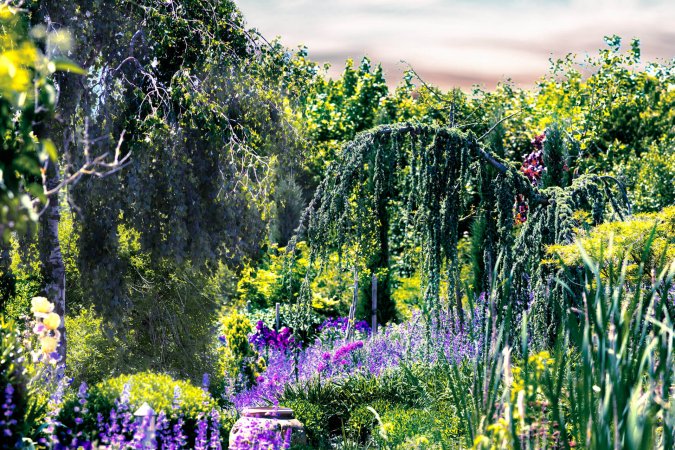 Garten der Gerryland AG Werbeagentur Würzburg