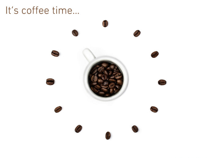 Coffee Time clock