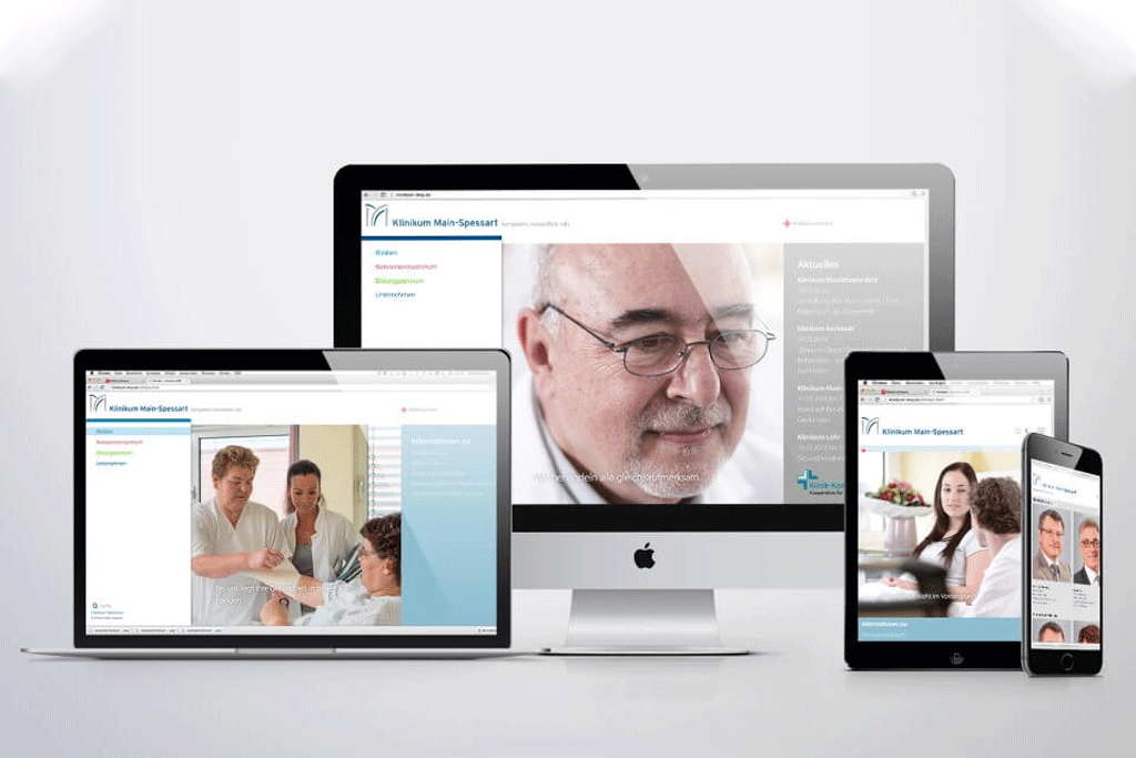 Gerryland-Referenz-Klinikum-Website-Mockup