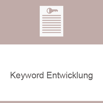 Keyword Entwicklung